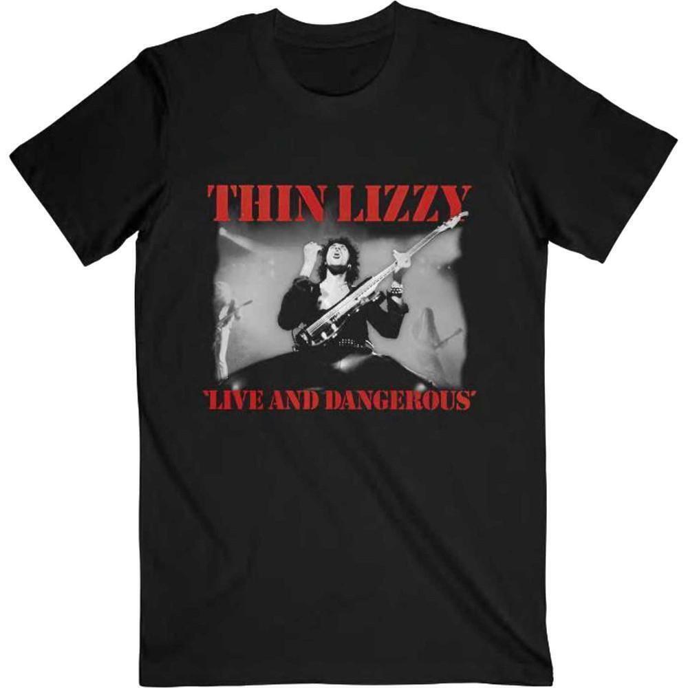Thin Lizzy Unisex T Shirt Live Dangerous